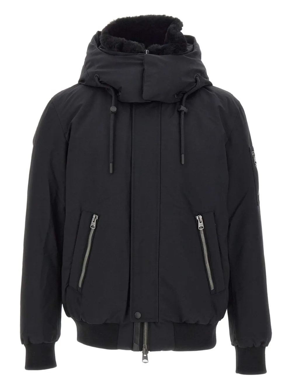 Mackage quilted hooded jacket | Black | Image 1
