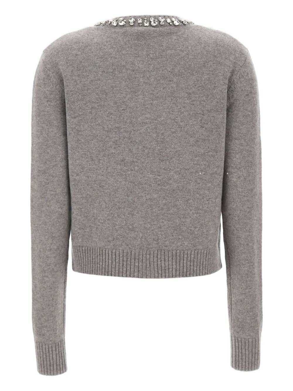 Kaos Virgin-wool Cardigan In Gray