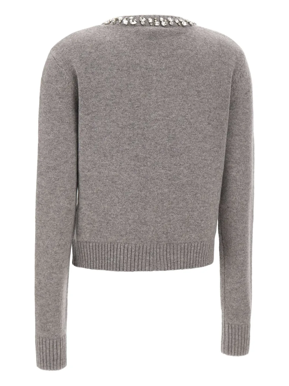 Kaos Virgin-wool Cardigan In Gray