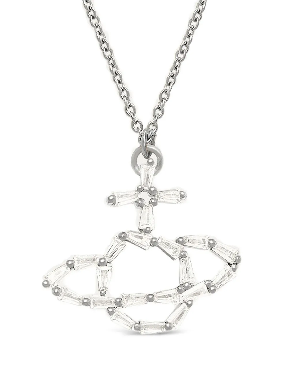 Vivienne Westwood Odetta orb-embellished necklace - Zilver