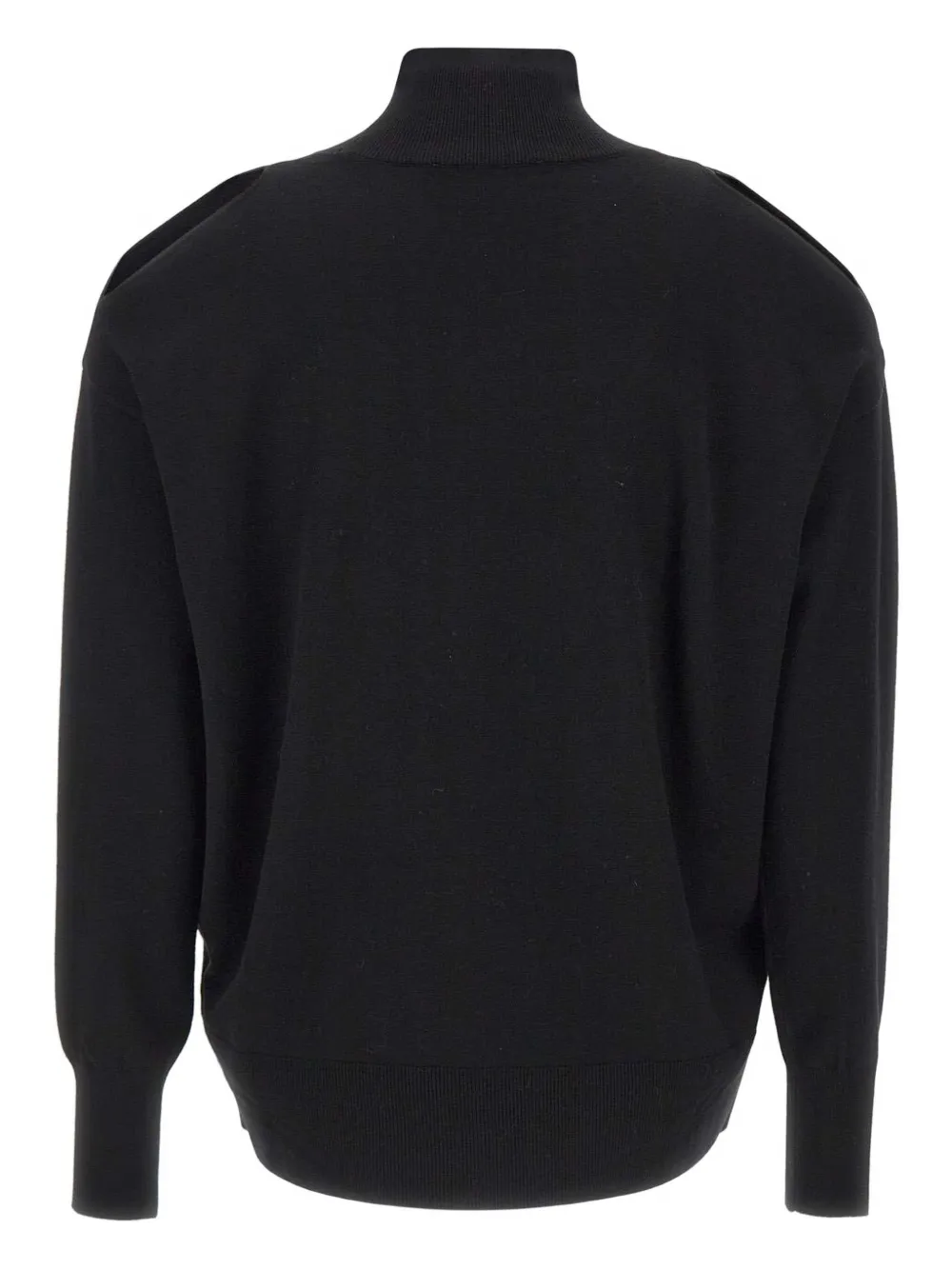 Kaos Cut-out High-neck Jumper In Black
