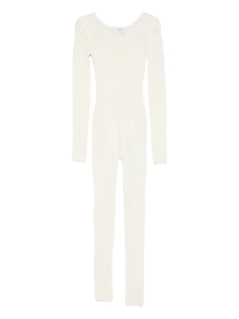 Laneus long-sleeve knitted jumpsuit