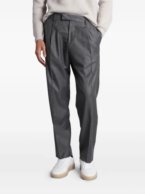 Greyed Albert pleated trousers
