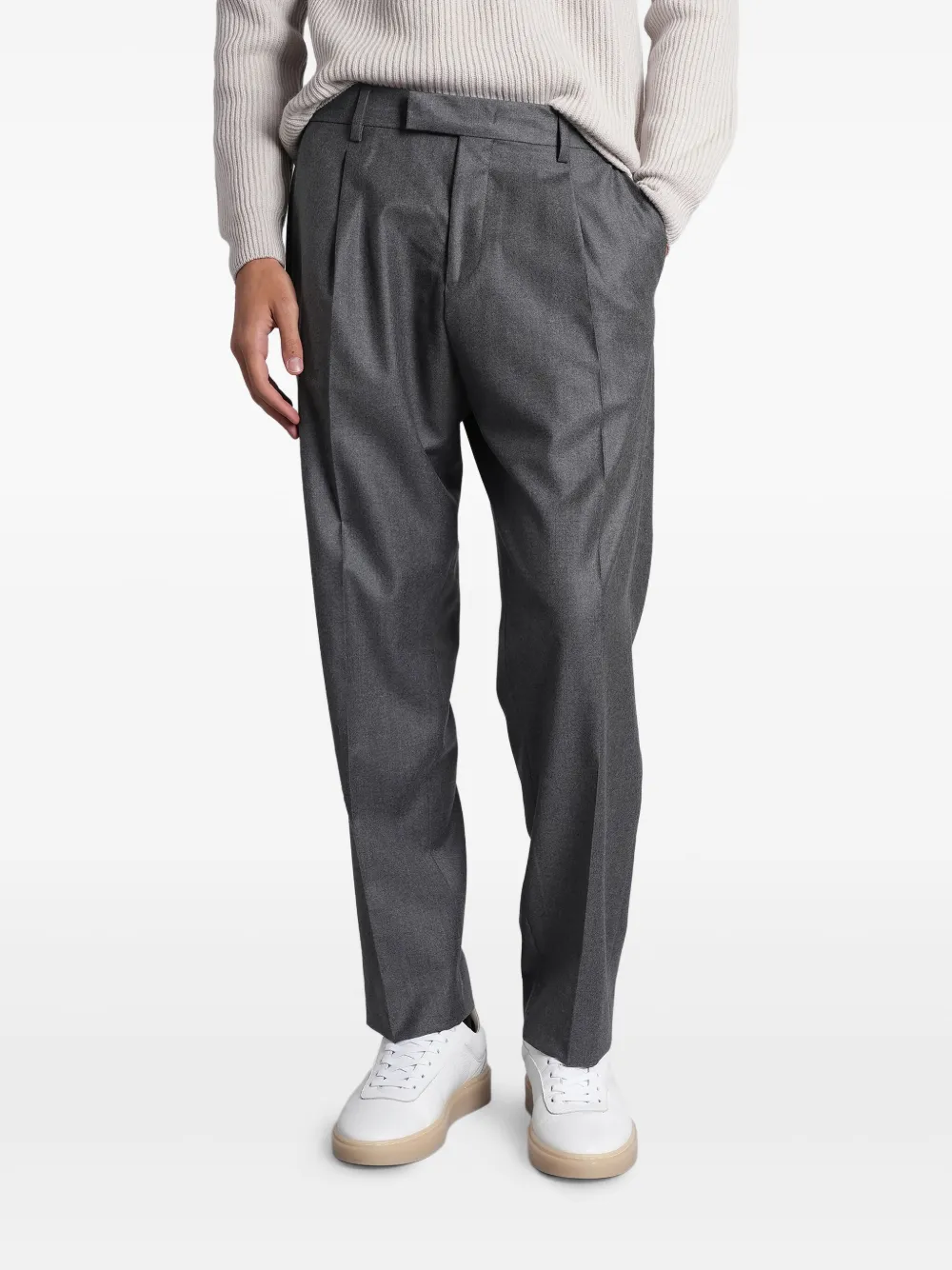 Greyed Albert pleated trousers | gris | Image 1