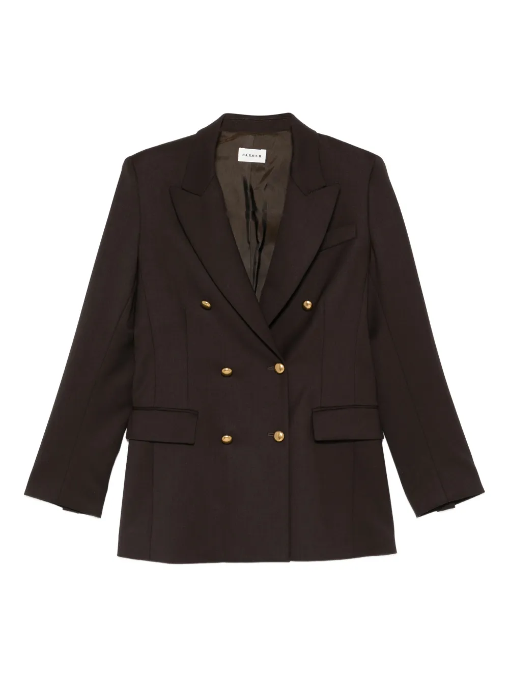 P.A.R.O.S.H. Blazer doppiopetto - Marrone