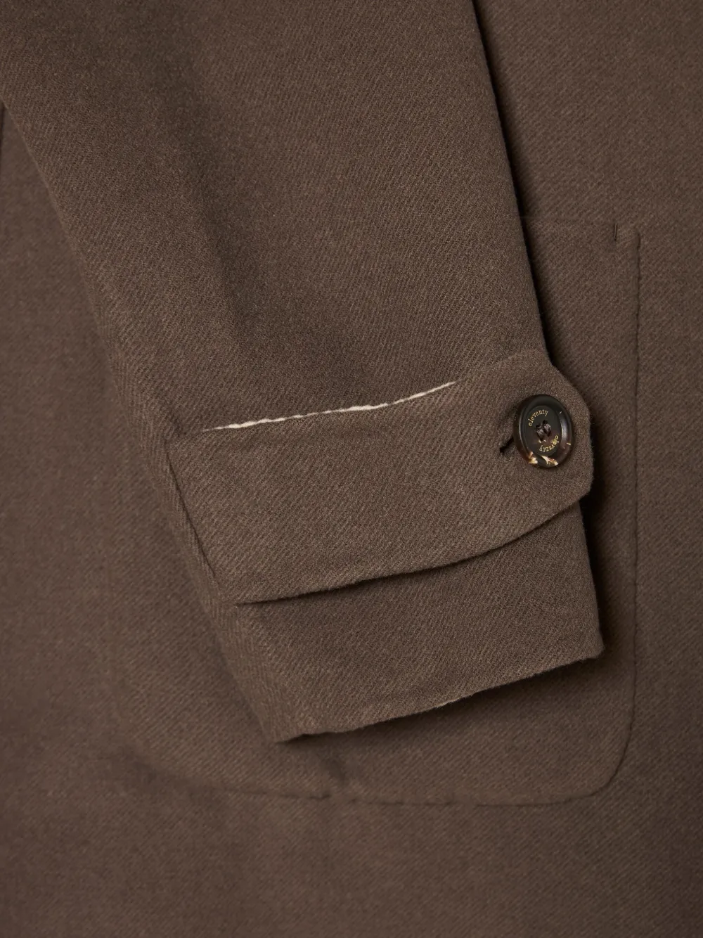 Eleventy Omkeerbare jas Bruin