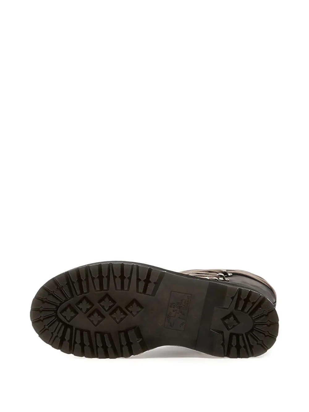 Rick Owens x Dr. Martens 1B60 Pentalace leren laarzen Zwart
