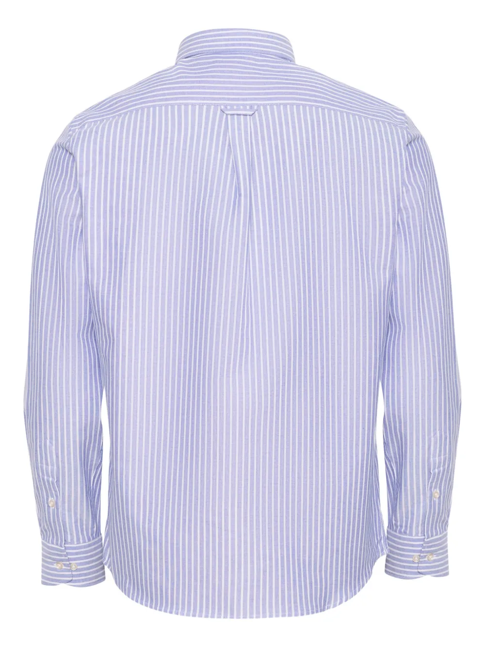LOJA DAS MEIAS striped-pattern button shirt - Blauw