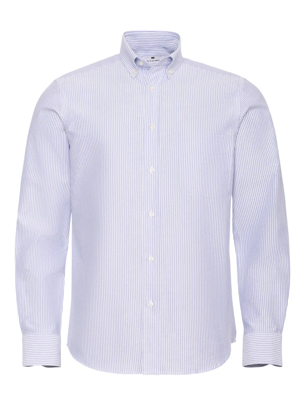 LOJA DAS MEIAS striped-pattern button shirt | Blue | Image 1