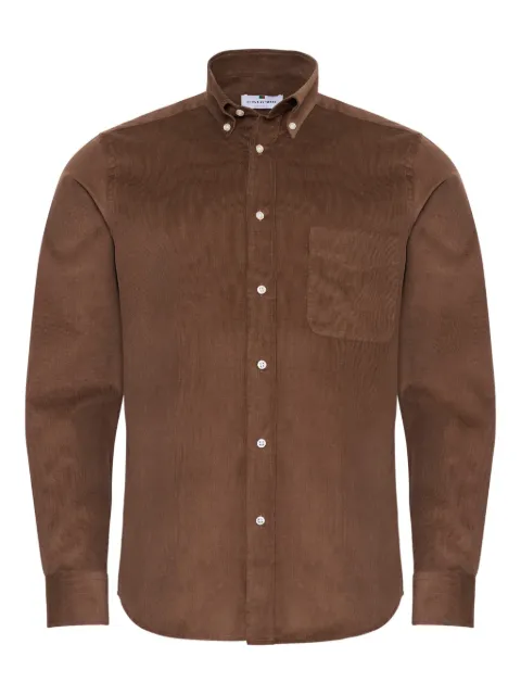 LOJA DAS MEIAS button-fastening corduroy shirt
