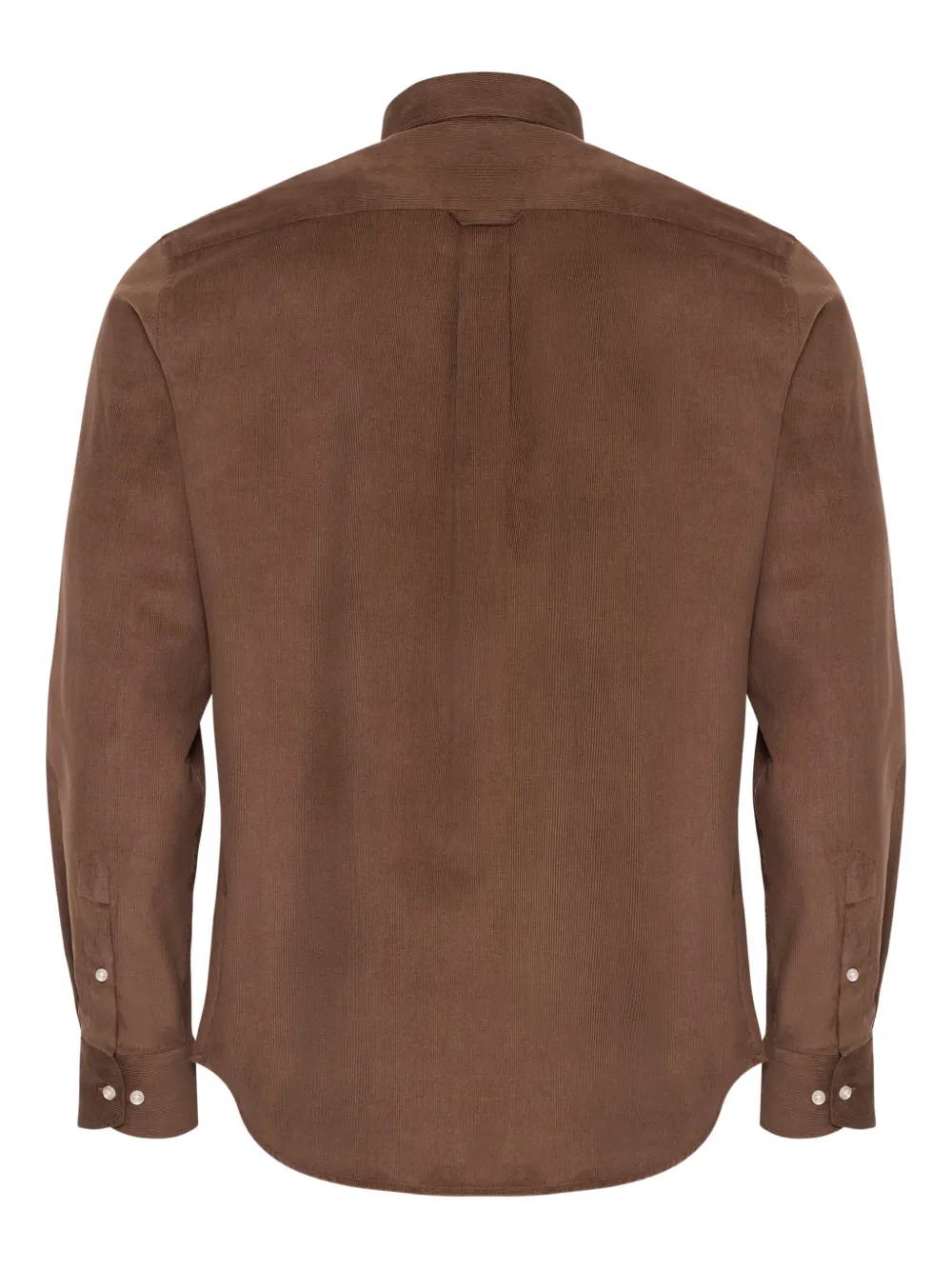 LOJA DAS MEIAS button-fastening corduroy shirt - Bruin