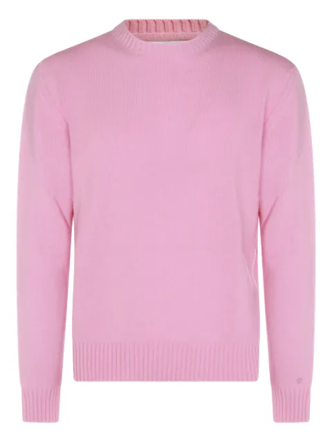 SEVEN GAUGE suéter tejido de canalé con cuello redondo