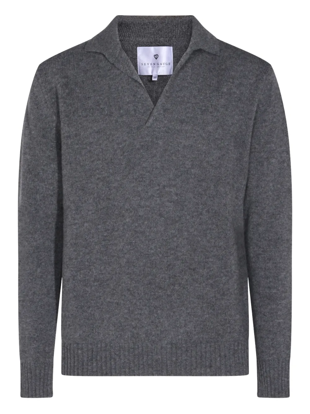 SEVEN GAUGE wool sweater | Grey | Image 1