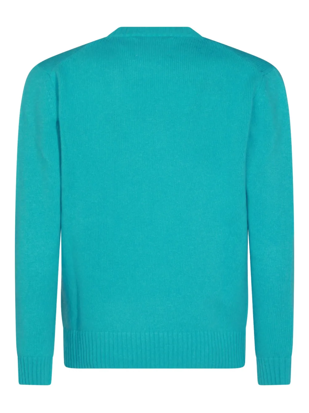 SEVEN GAUGE Geribbelde trui met ronde hals Blauw