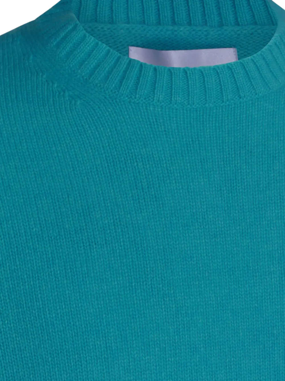 SEVEN GAUGE Geribbelde trui met ronde hals Blauw