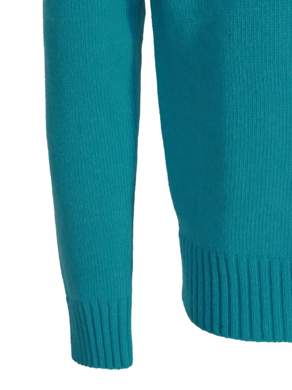 SEVEN GAUGE Geribbelde trui met ronde hals Blauw