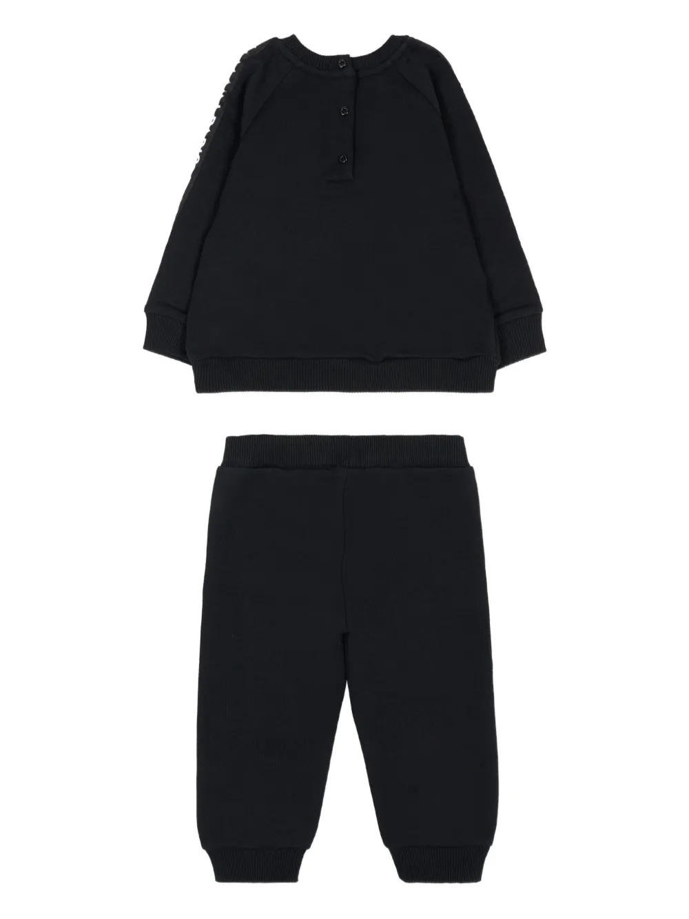 Balmain Kids Trainingspak met logo Zwart