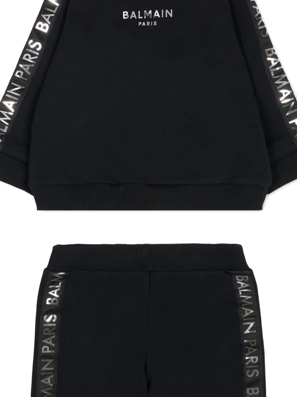 Balmain Kids Trainingspak met logo Zwart