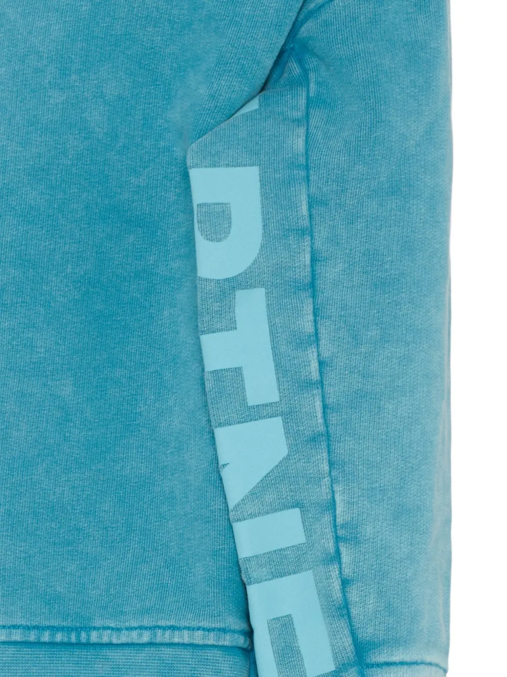 Stella Mccartney Crew-neck Logo Sweatshirt In Blue