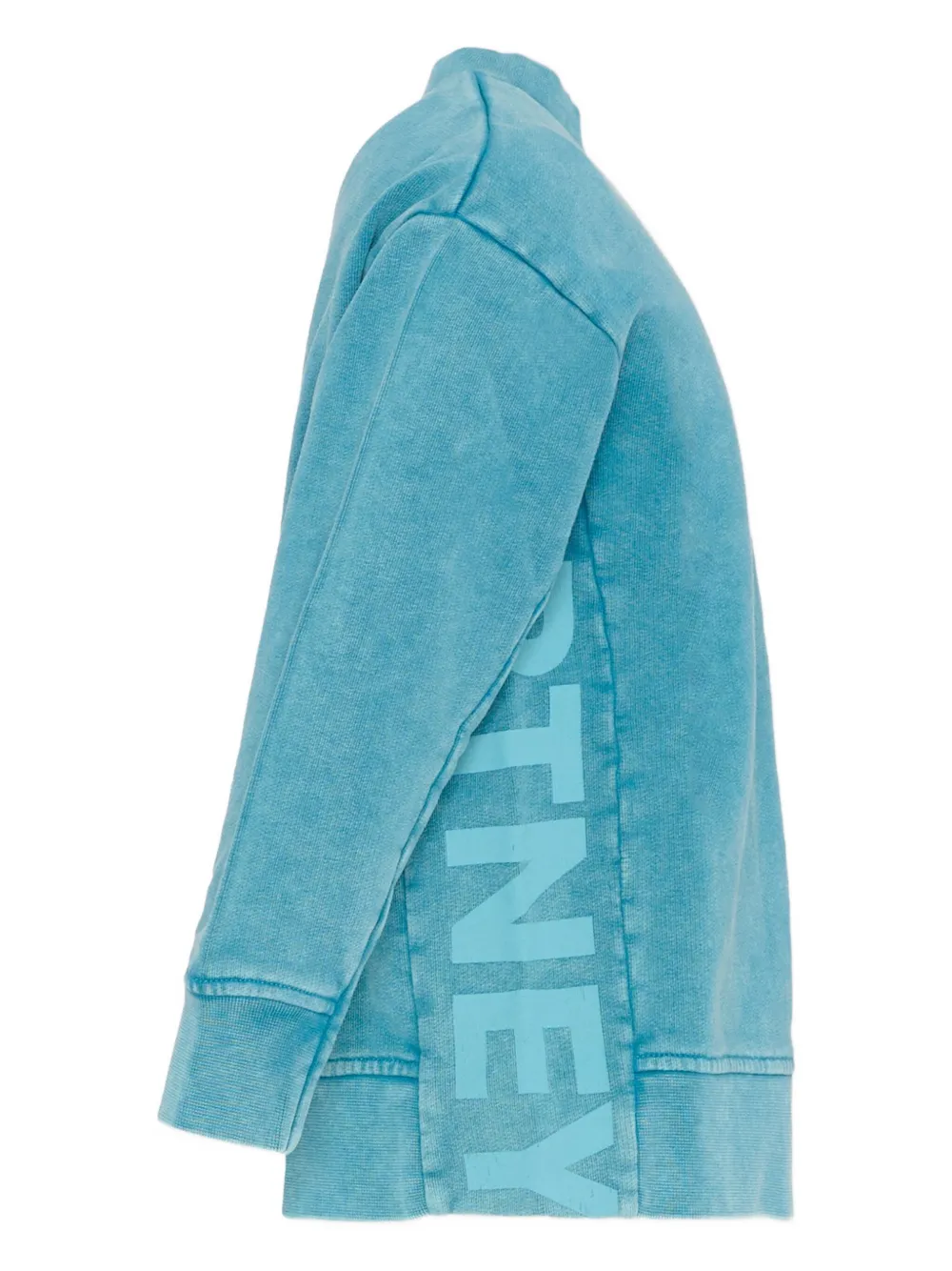 Stella Mccartney Crew-neck Logo Sweatshirt In Blue
