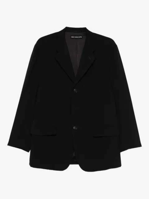 Issey Miyake Pre-Owned blazer con paneles 2000