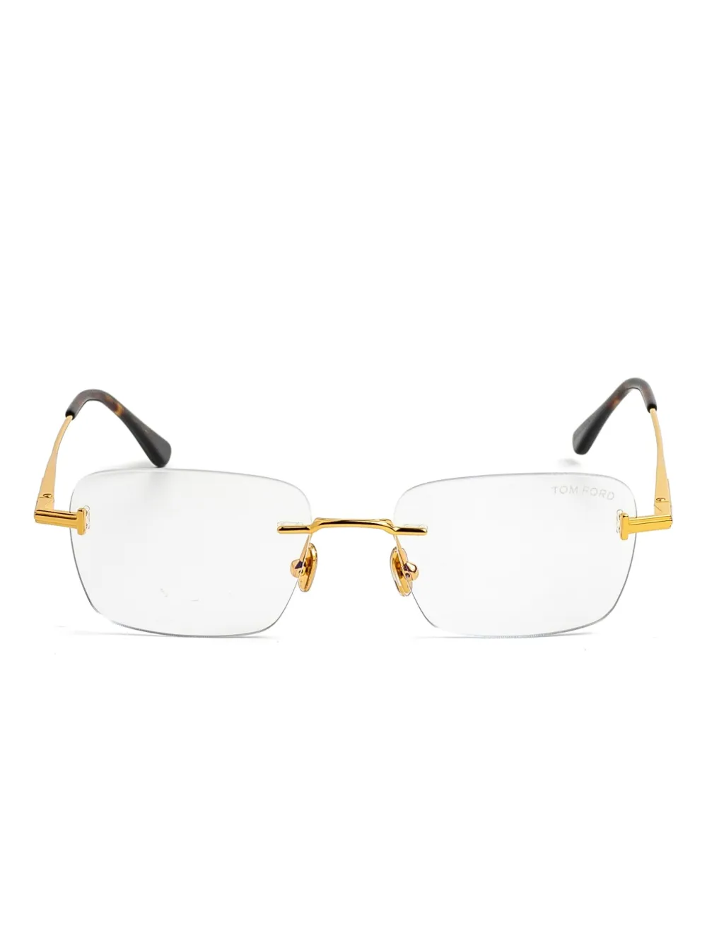 TOM FORD Eyewear lunettes de vue à monture rectangulaire | or | Image 1