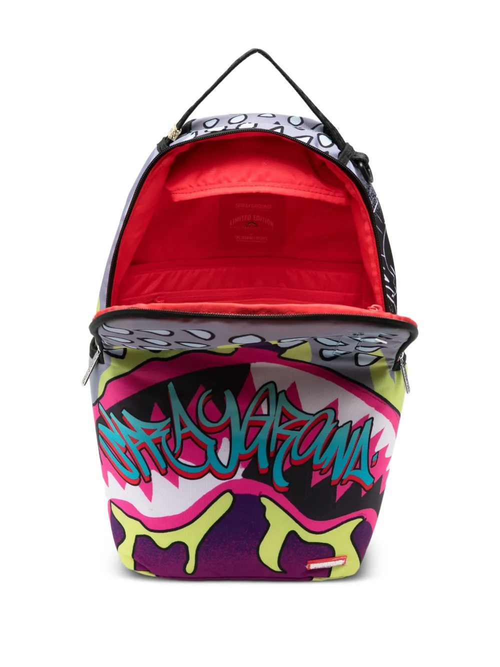 sprayground kid Rugzak met print Grijs