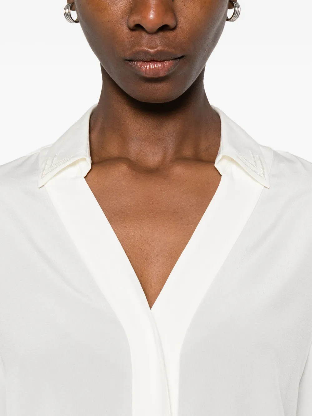 PESERICO POLO-COLLAR SHIRT