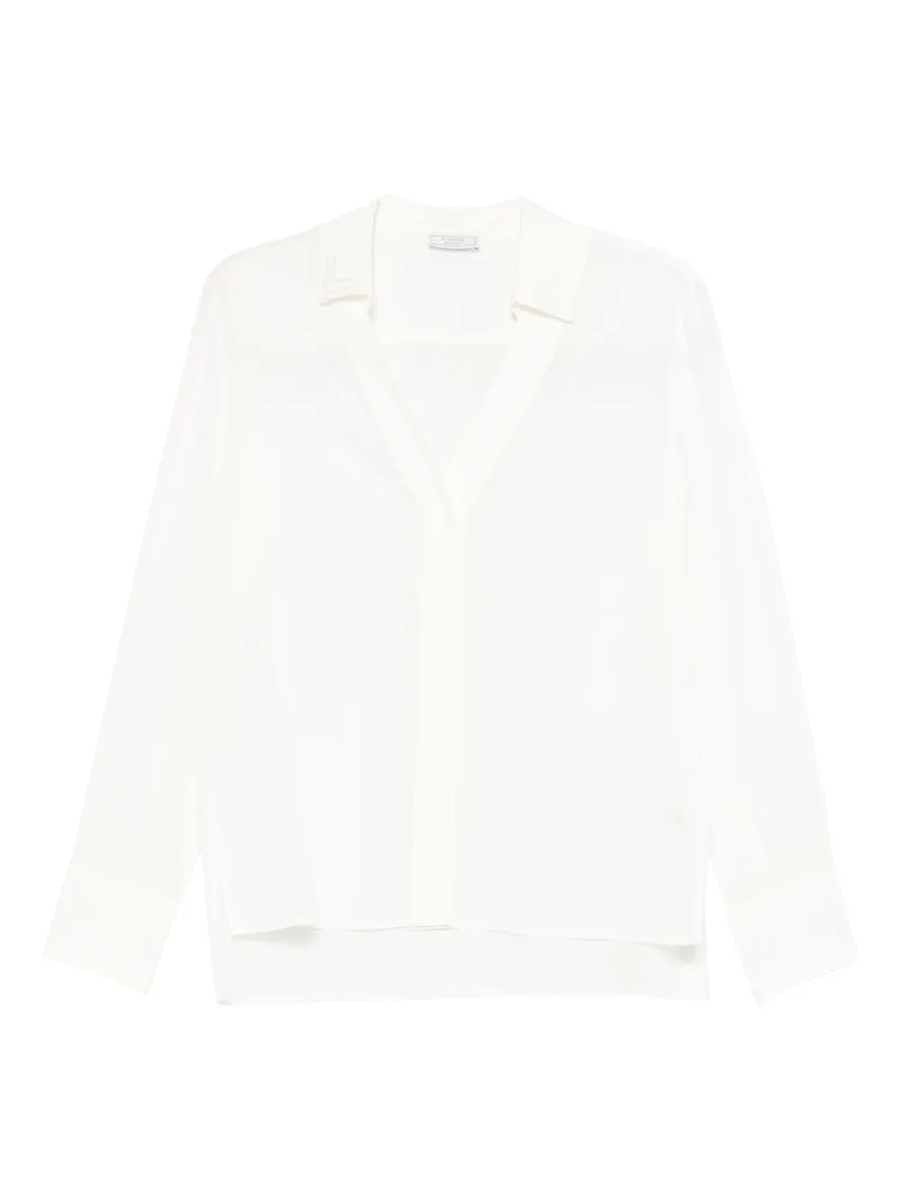 Peserico camisa con cuello tipo polo | blanco | Image 1