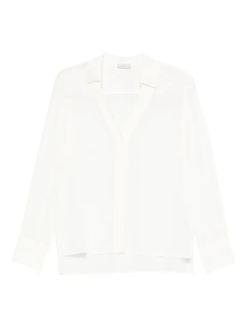 Peserico polo-collar shirt