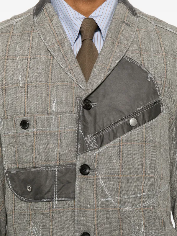 Junya Watanabe MAN 2020 Multiple zip-pockets Jacket | Grey | FARFETCH
