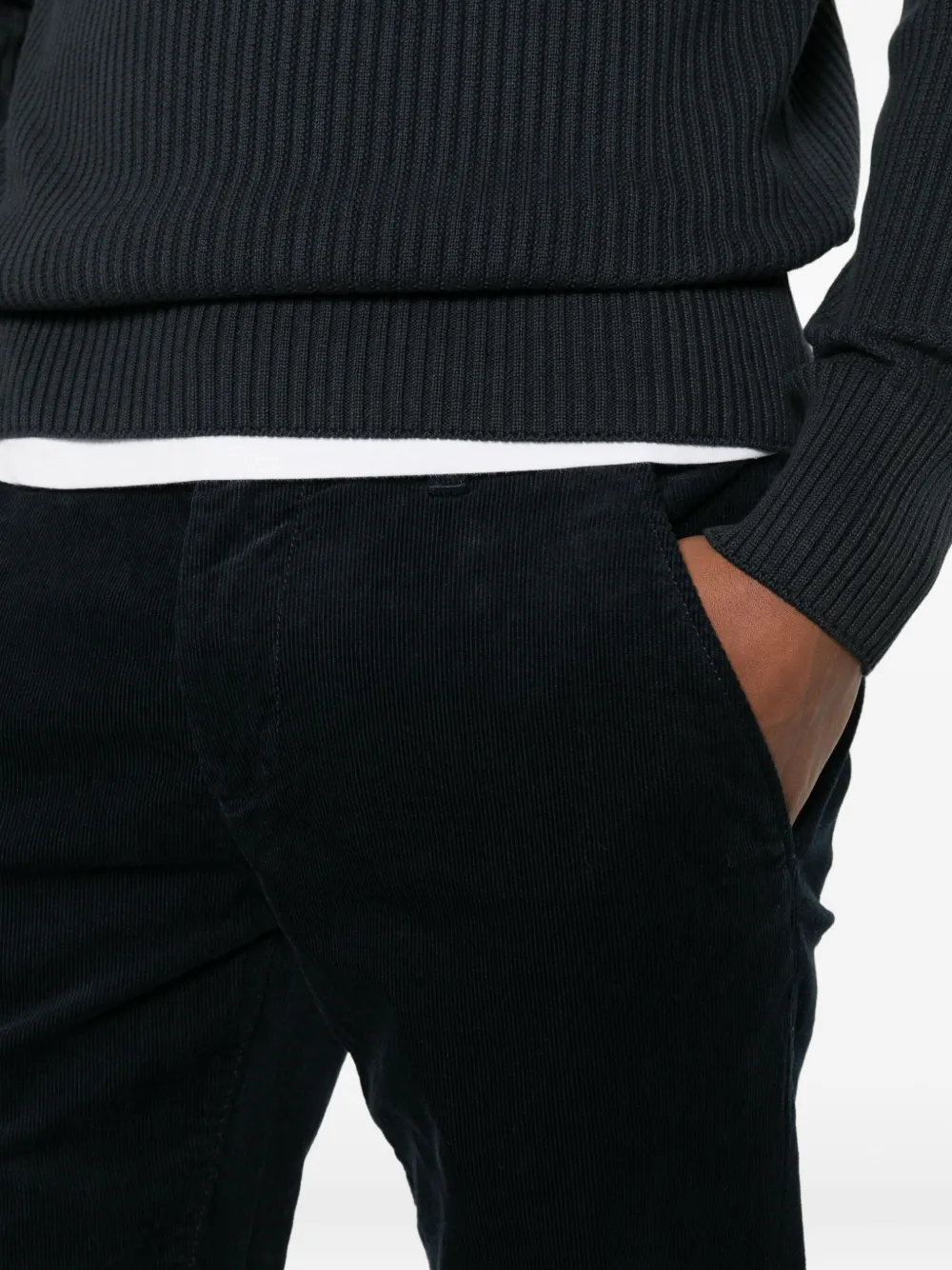 Marc O'polo Stig Corduroy Trousers In Black