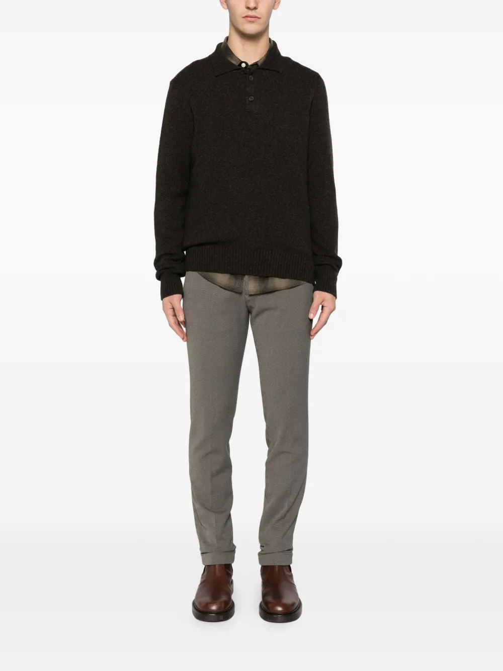 Marc O'Polo buttoned polo shirt | Image 2