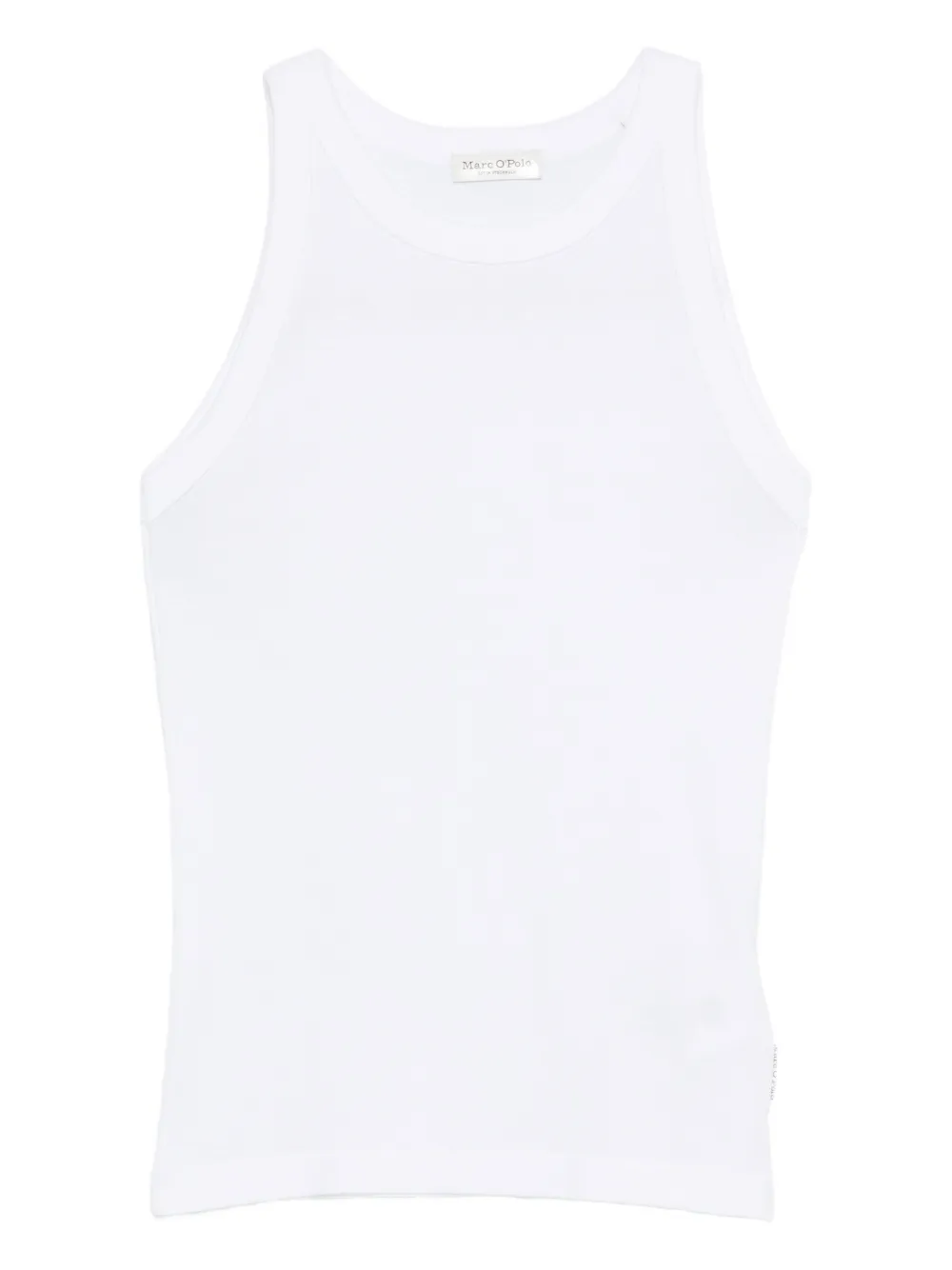 Marc O'polo Round-neck Tank Top In White