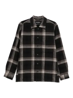 WTAPS チェック シャツ | ブルー | FARFETCH JP