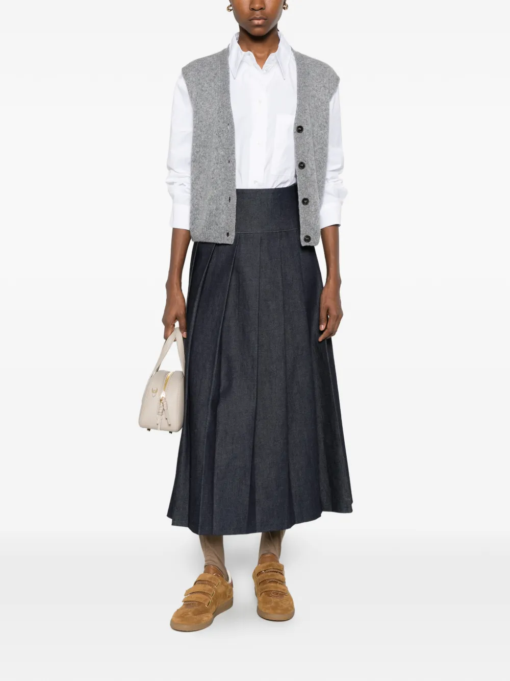 Marc O'Polo long-sleeve shirt - Wit