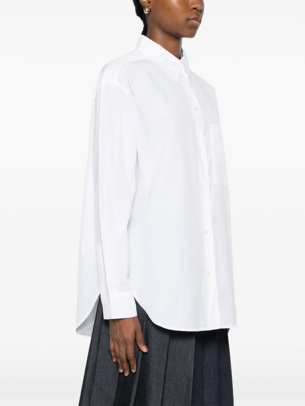 Marc O'polo Long-sleeve Shirt In White