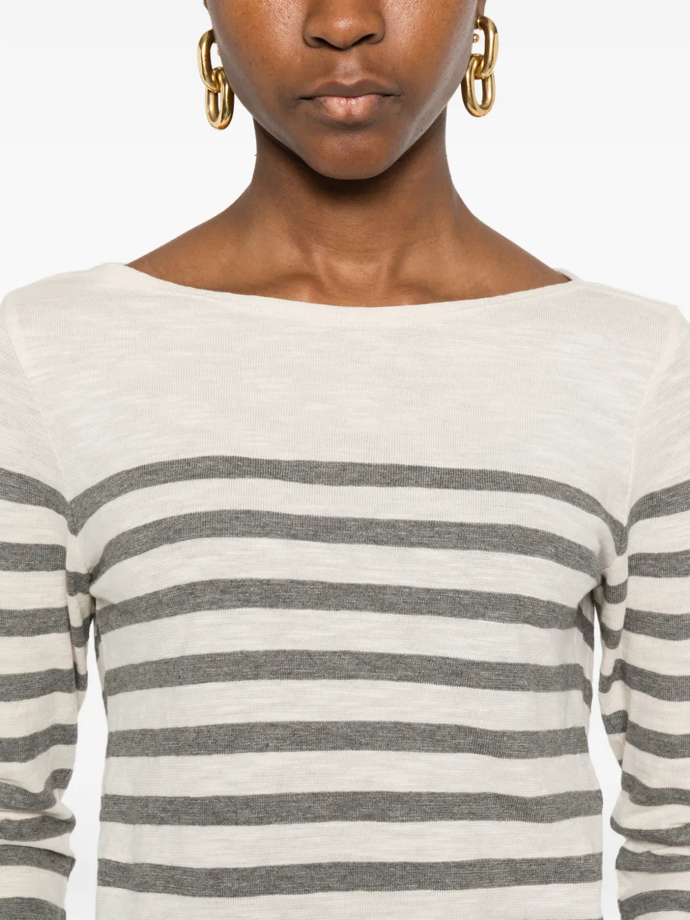 Marc O'polo Striped T-shirt In Neutral