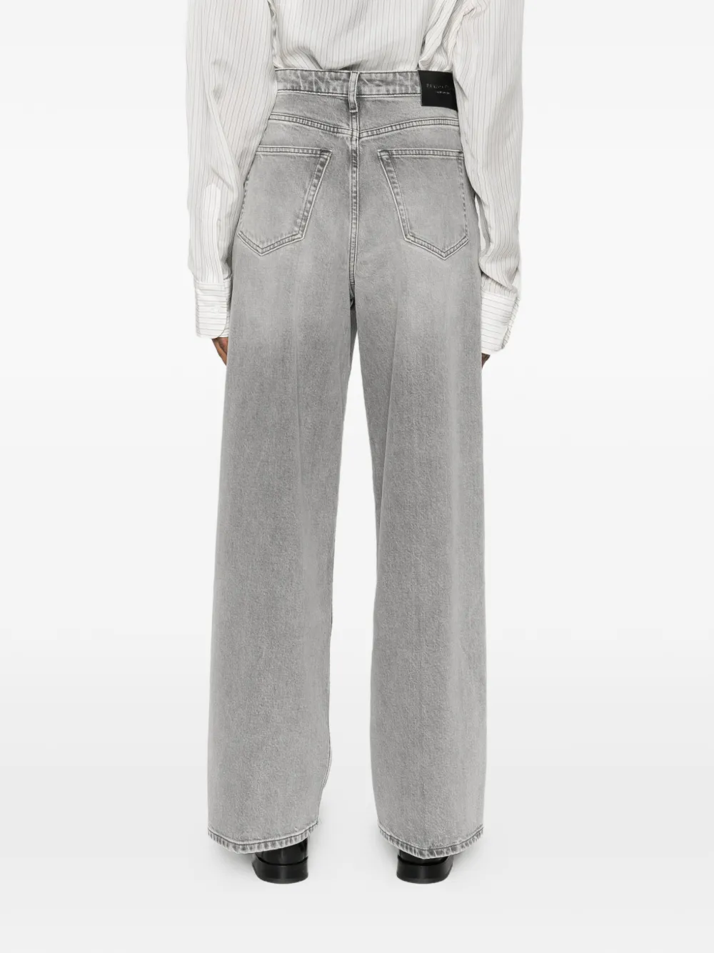 Marc O'polo Wide-leg Jeans In Gray
