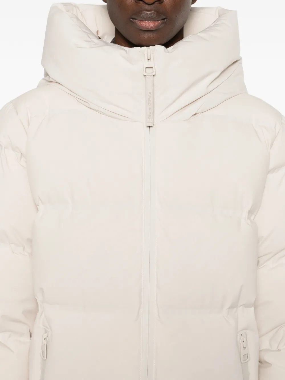 Marc O'Polo Gewatteerd donsjack Beige