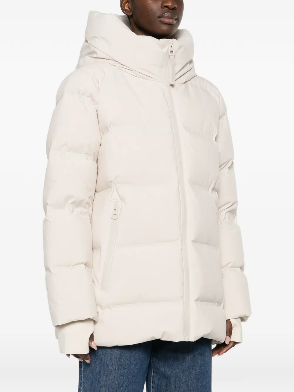Marc O'Polo Gewatteerd donsjack Beige