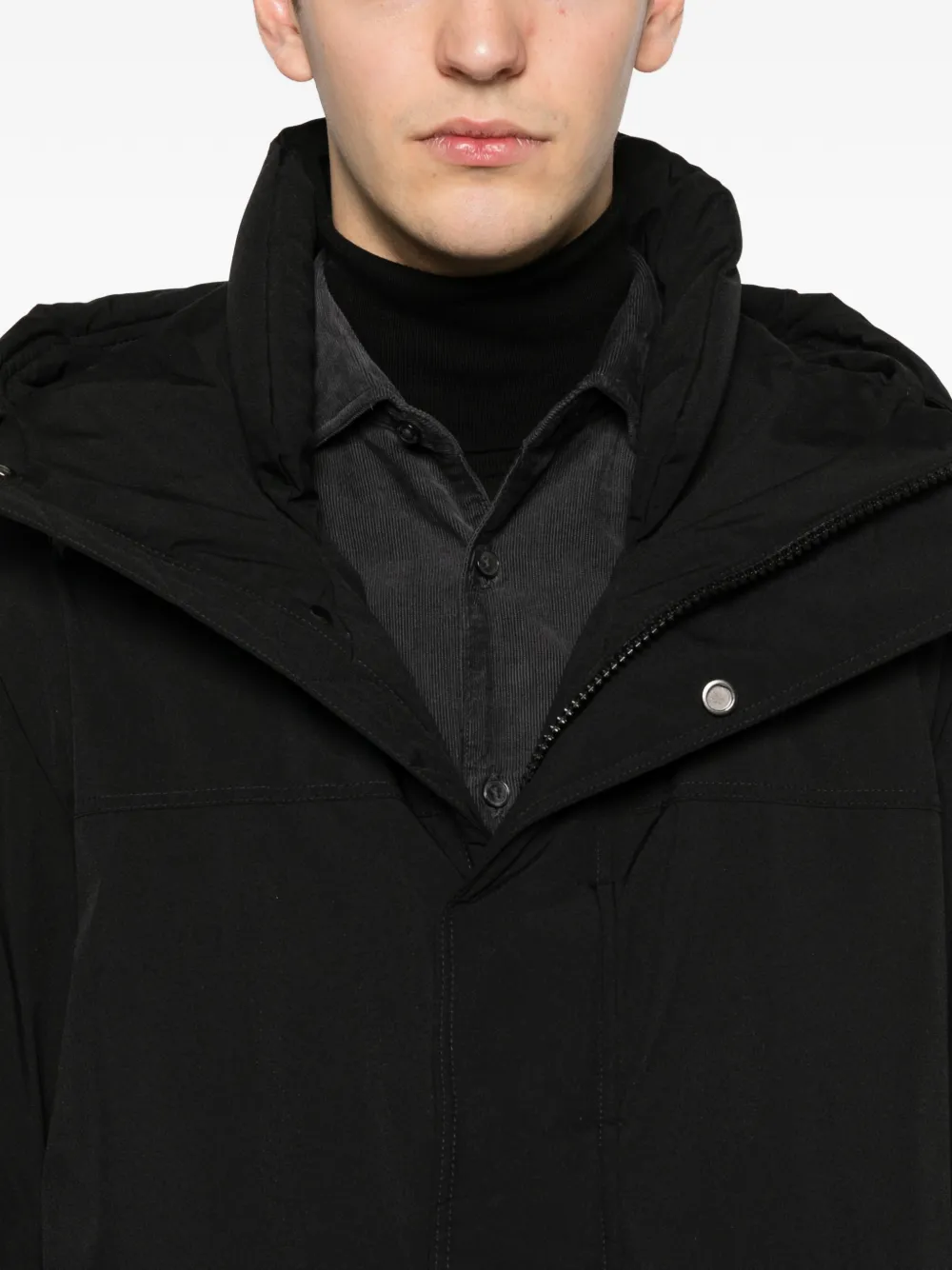 Marc O'polo Hooded Padded Jacket In Multi