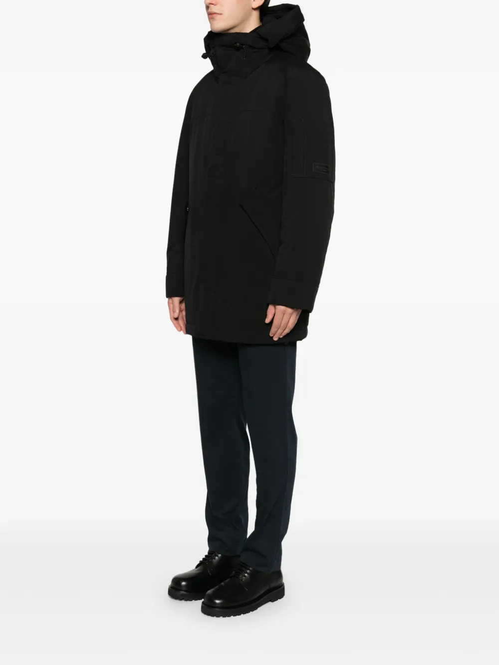 Marc O'polo Hooded Padded Jacket In Multi