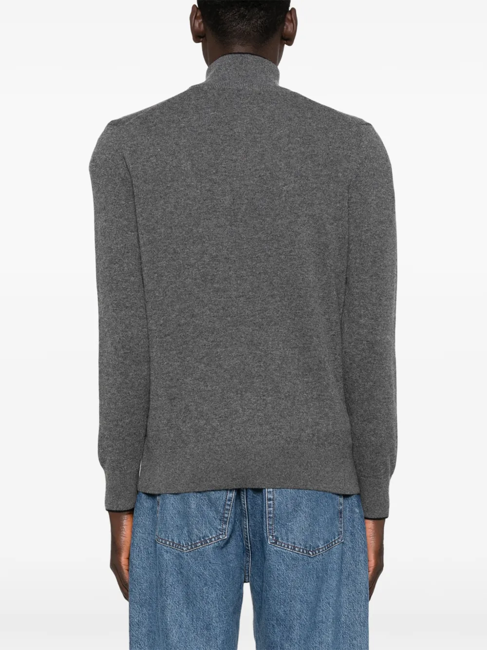Marc O'Polo Trui met ritshals Grijs