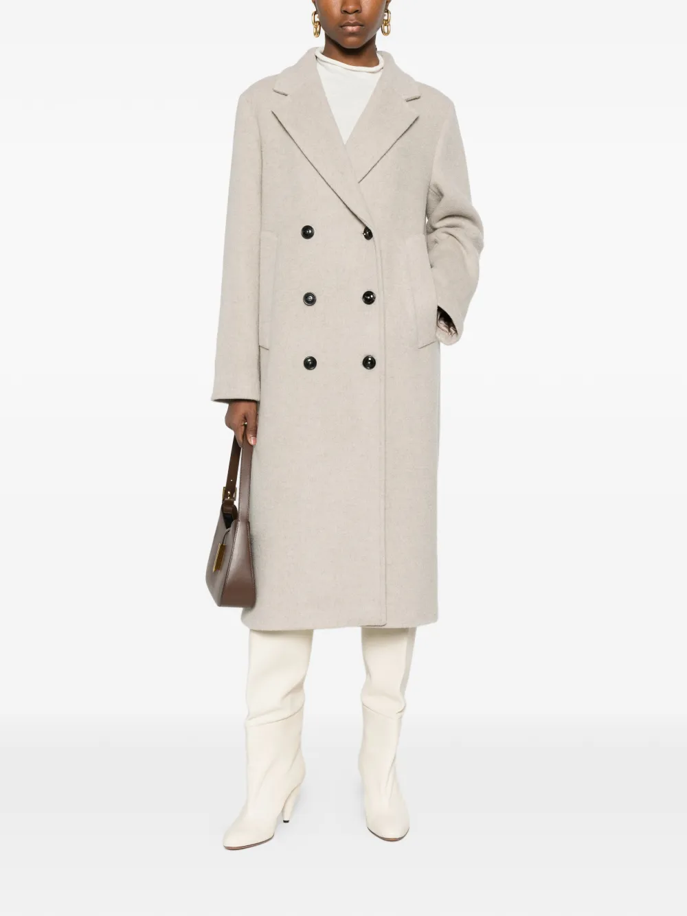 Marc O'Polo double-breasted coat | Double Breasted & Peacoats | Image 2