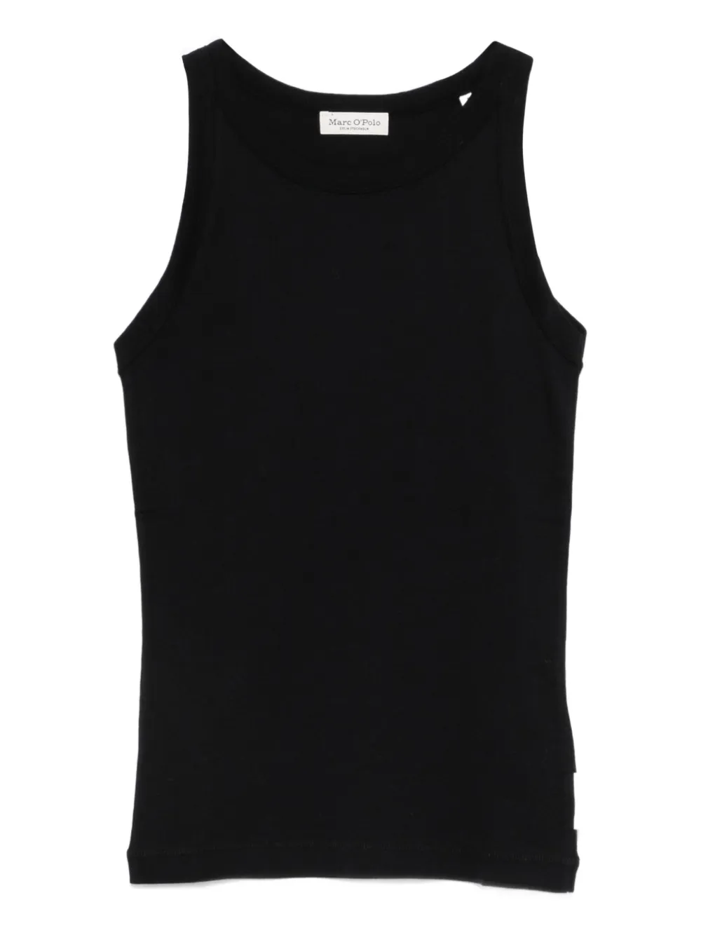 Marc O'Polo racer-back top | Black | Image 1