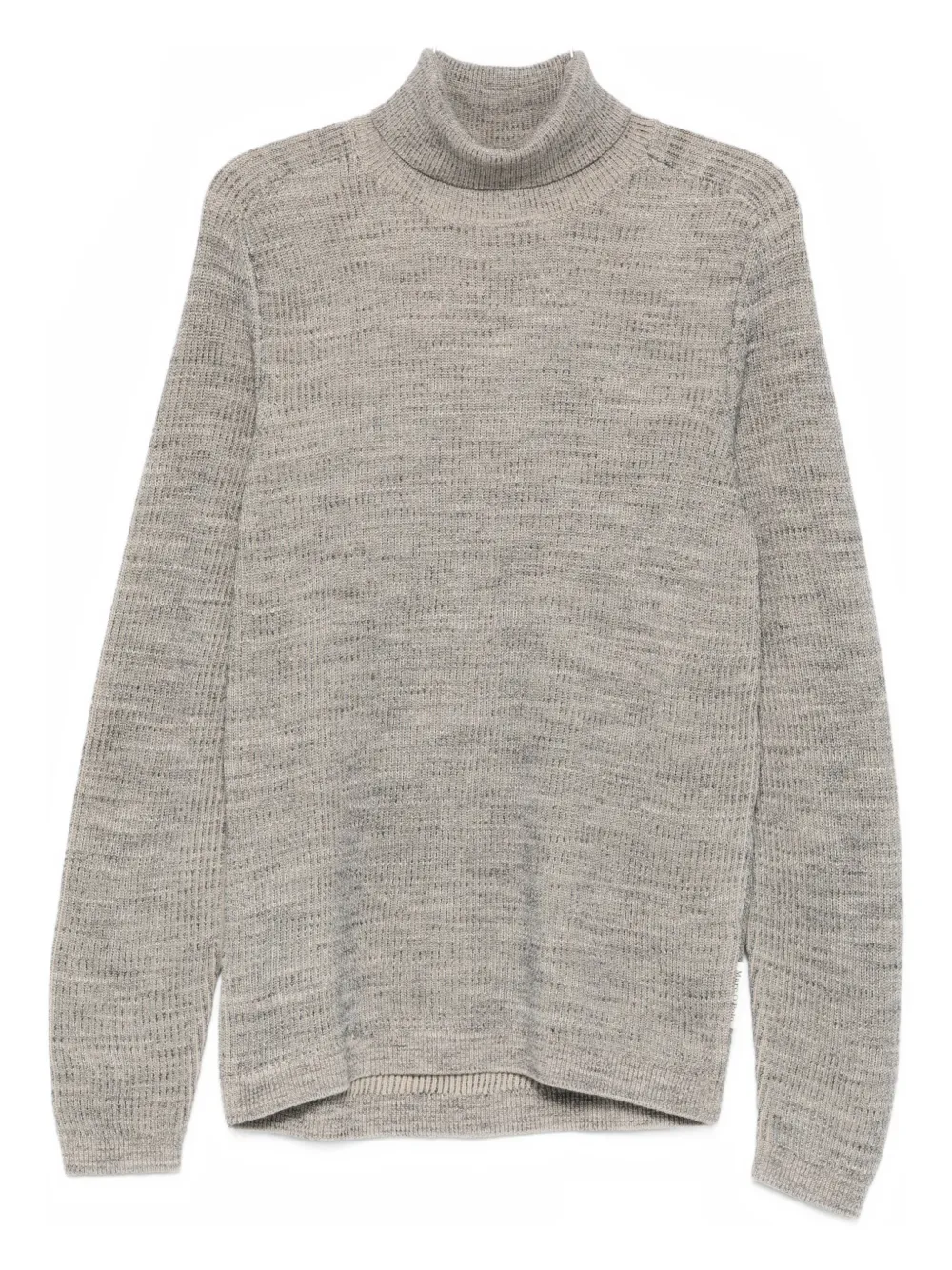 Marc O'polo Heavy Knit Turtleneck Sweater In Gray