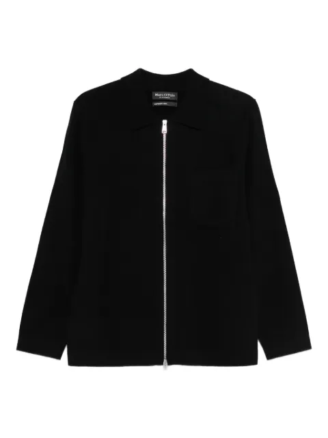 Marc O'Polo zip-up chest-pocket cardigan