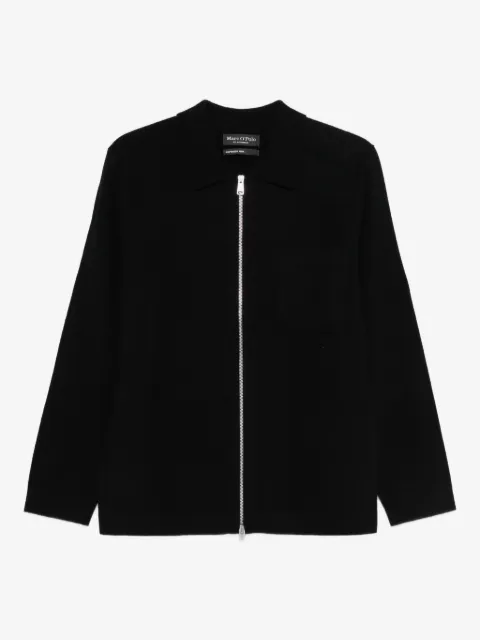 Marc O'Polo zip-up chest-pocket cardigan