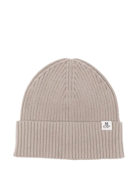 Marc O'Polo ribbed beanie hat
